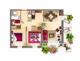 2-bed apart example